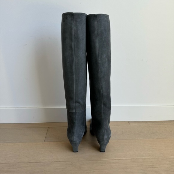 NEIL J RODGERS - GRAY SUEDE MEG BOOT SIZE 39.5 - Picture 3 of 8